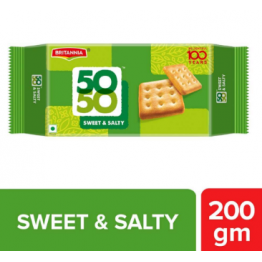Britannia 50-50 Sweet & Salty 200gm