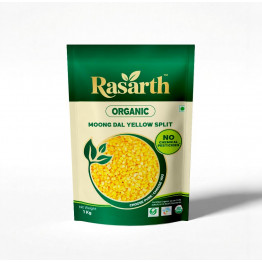 Rasarth Organic Moong Dal Yellow Split 1kg