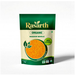 Rasarth Organic Masoor Whole 1kg
