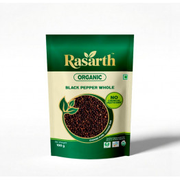 Rasarth Organic Black Pepper Whole 100gm