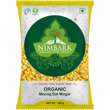 Nimbark Organic Moong Dal Mogar 500gm