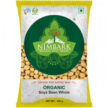 Nimbark Organic Soyabean Whole 500gm