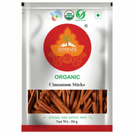 Nimbark Organic Cinnamon Sticks 50gm
