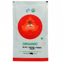 Nimbark Organic Black Pepper Whole 50gm