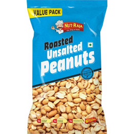 Nutraja Roasted Unsalted Peanuts 320gm