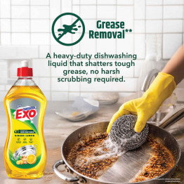 Exo Ginger Plus Lemon Dishwash Liquid 500ml