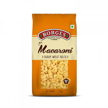 Borges Macaroni Wheat Pasta 350gm Buy 1 Get 2 Free