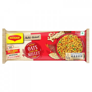 Maggi Nutri Licious Masala Oats Noodles With Milllet 298 Gm