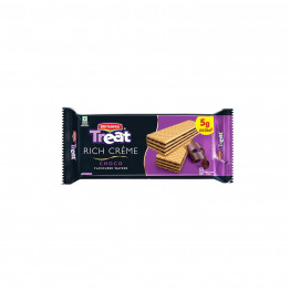 BRITANNIA TREAT RICH CR_ME CHOCO  WAFERS 50G