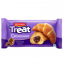 BRITANNIA TREAT CROISSANT TRIPLE CHOCO 59GM