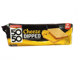 Britannia 50 50 Cheese Dipped 30gm
