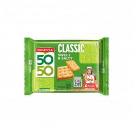 Britannia 50 50 Cheese Dipped 150gm