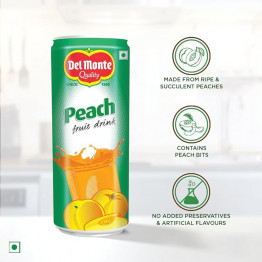 Delmonte Peach Fruit Drink 240 Ml