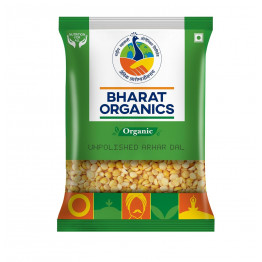 Bharat Organic Unpolished Toor Dal 500Gm