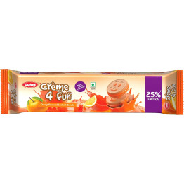 DUKES CREAME FUN BISCUIT ORANGE 60GM
