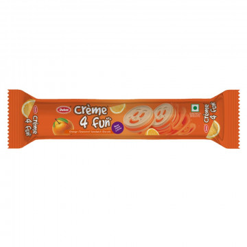 Duckes Cr?me Fun Biscuit Orange 30gm