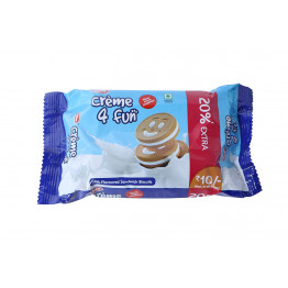 DUKES CREAME FUN BISCUIT MILK 60GM
