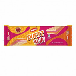 DUKES DUETZ WAFFY STRAWBERRY AND ORANGE 50GM
