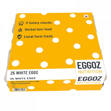 Eggoz Every Day 25 White Eggs 