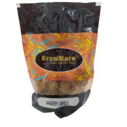 GROW MORE JAGGERY WHOLE 500GM