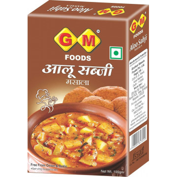 GM Foods Aloo Sabji Masala 100Gm