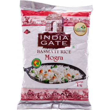 India Gate Basmati Mogra Rice 1kg