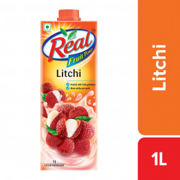 Real fruit Power Litchi 1 LTR 