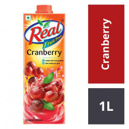 Real Fruit Power Cranberry 1L