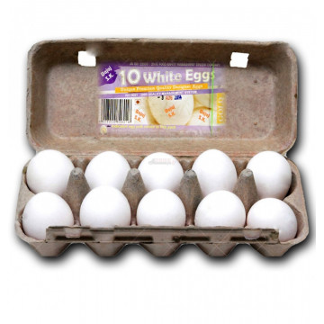 Bajaj White Eggs-10PCS